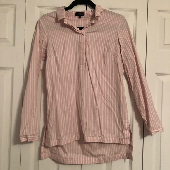 The limited Pale Pink / White Striped Tunic XS - Picture 2 of 3